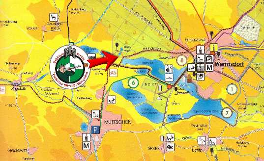 Lageplan der Schie&szlig;platzes
